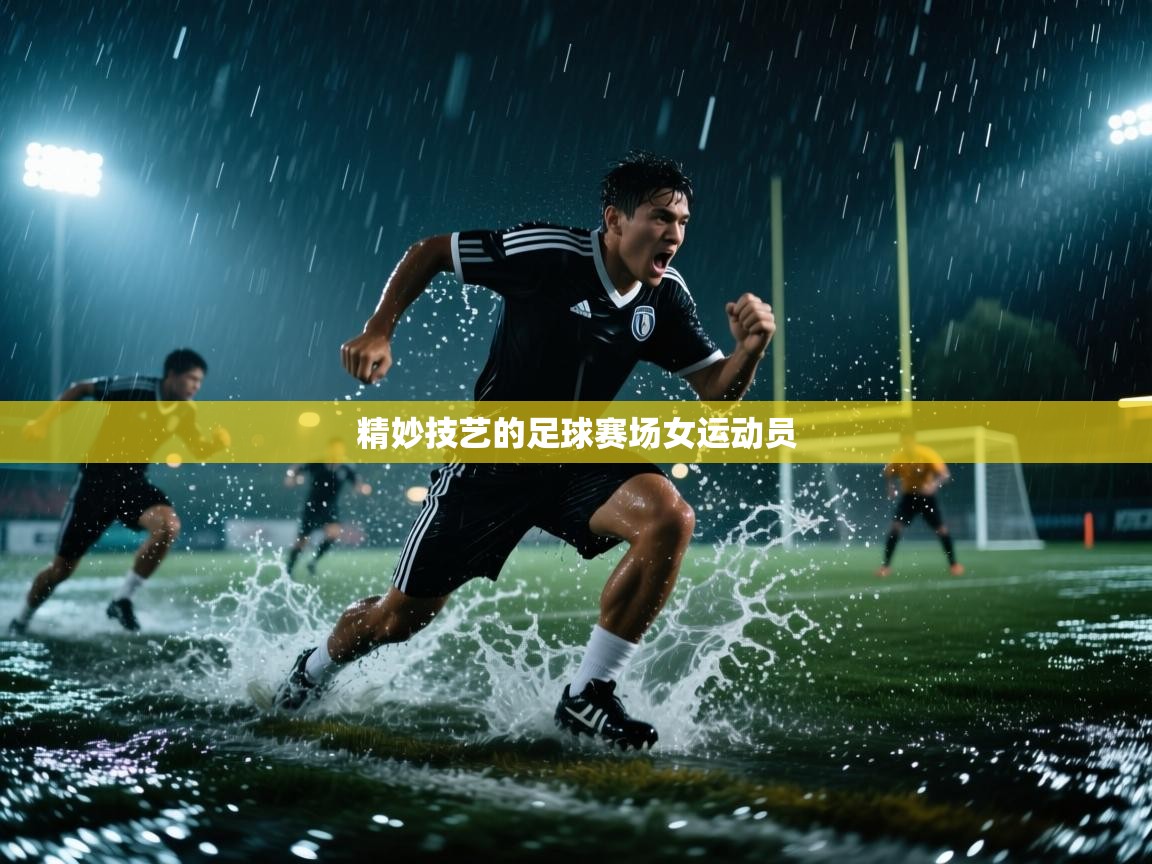 精妙技艺的足球赛场女运动员  第2张